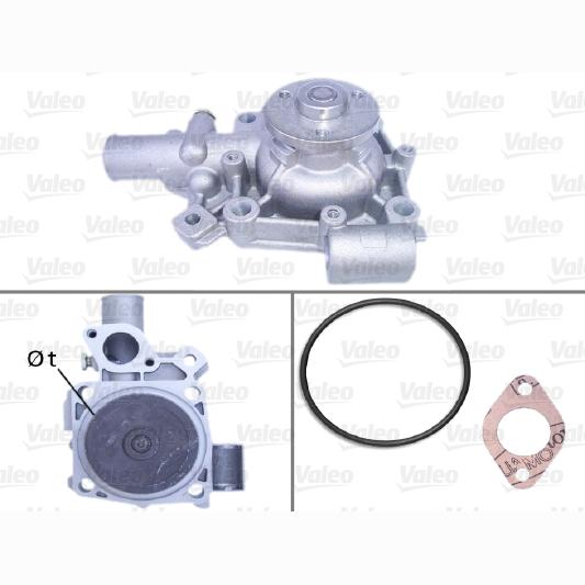 VALEO VAL506106 Water Pump