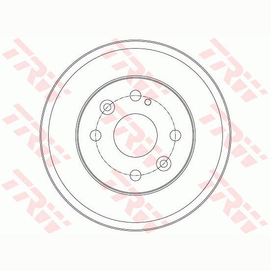 TRW MOTO DB4429 Brake Drum