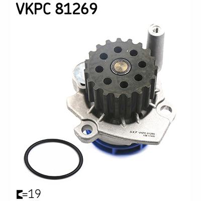 SKF VKPC81269 Water Pump