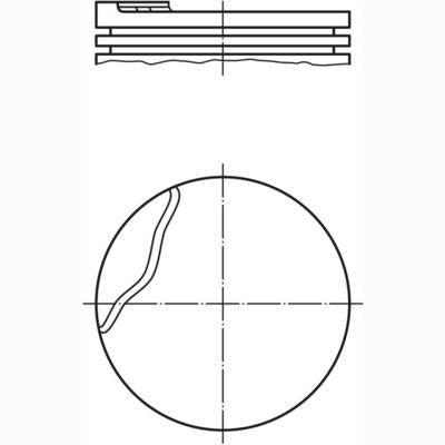 MAHLE 0220301 Piston
