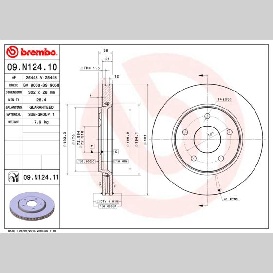 TRW MOTO BDA966 Brake Caliper Bracket