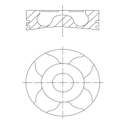 MAHLE 2290520 Piston
