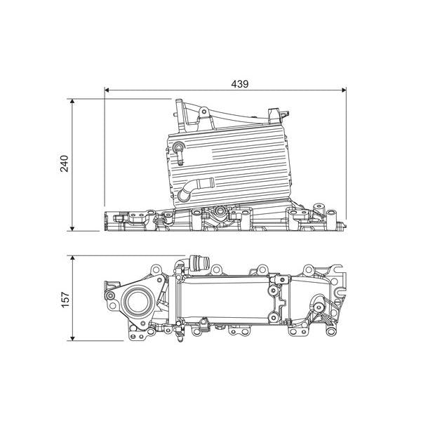 VALEO VAL818684 Charge Air Cooler