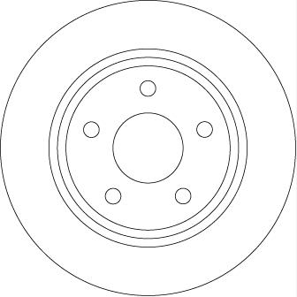 TRW MOTO DF6556 Brake Disc