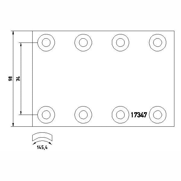 BOSCH 1987482595 Parking Brake Cable Pull