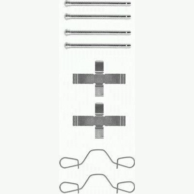 TEXTAR 82011600 Disc Brake Pad Accessory Kit