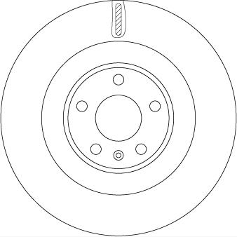 TRW MOTO DF6750S Brake Disc