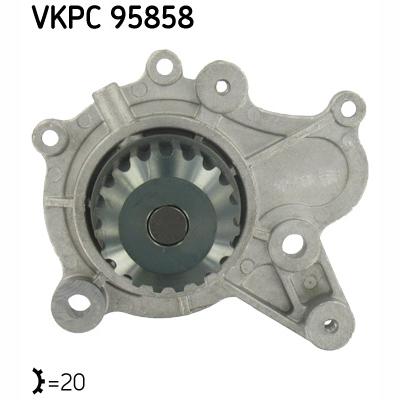 SKF VKPC95858 Water Pump