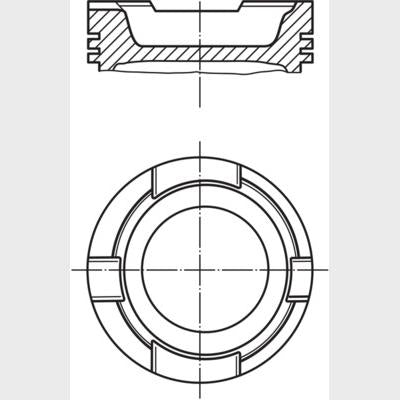 MAHLE 2294700 Piston