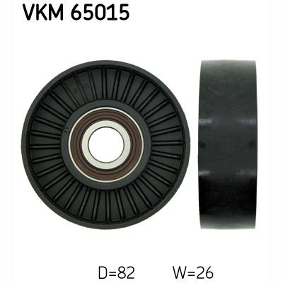 SKF VKM65015 V-Ribbed Belt Deflection/Guide Pulley