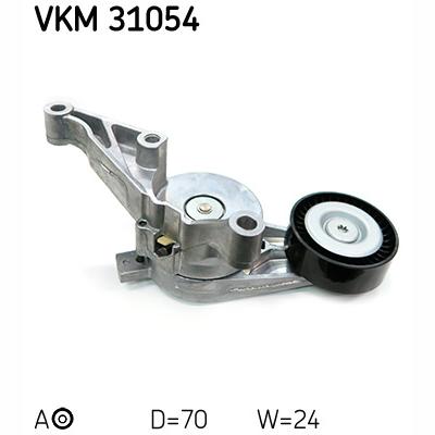 SKF VKM31054 V-Ribbed Belt Tensioner Pulley