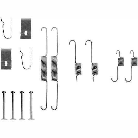 TEXTAR 97014800 Brake Shoes Accessory Kit