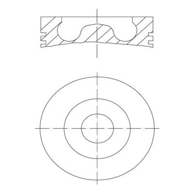 MAHLE 0099300 Piston