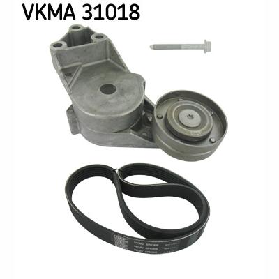 SKF VKMA31018 V-Ribbed Belt Set