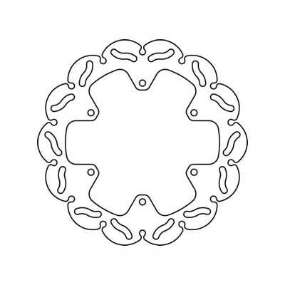 TRW MOTO MST266RAC Brake Disc
