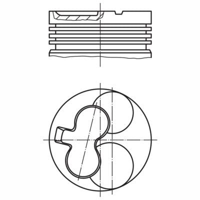 MAHLE 6292012 Piston