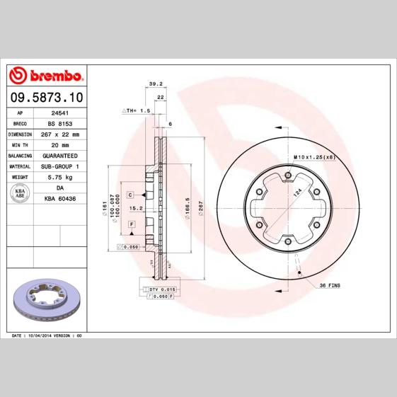 TRW MOTO BDA1129 Brake Caliper Bracket