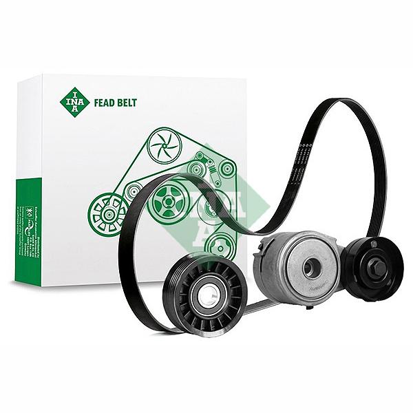 INA 529413010 V-Ribbed Belt Set