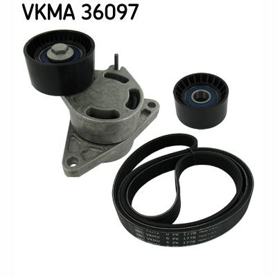 SKF VKMA36097 V-Ribbed Belt Set