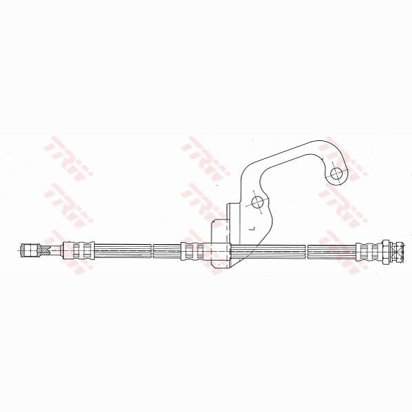 TRW MOTO PHD628 Brake Hose