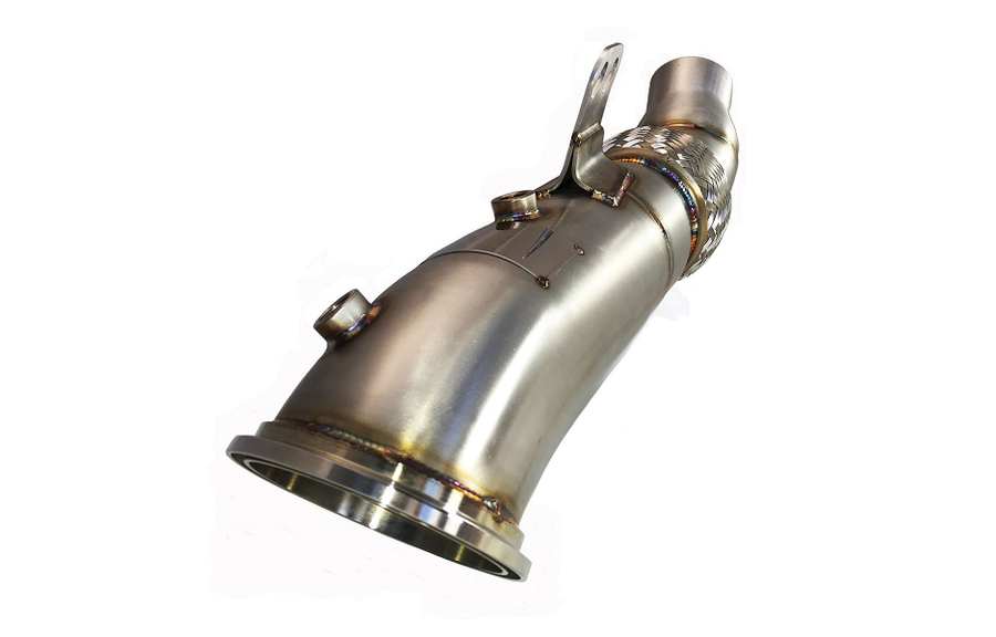 Evolution Racewerks (ER) BMW Toyota B58 A90 F20 F30 G29 4.5" Catless Downpipe (Supra, M140i, M240i, 340i, 440i & Z4 M40i)