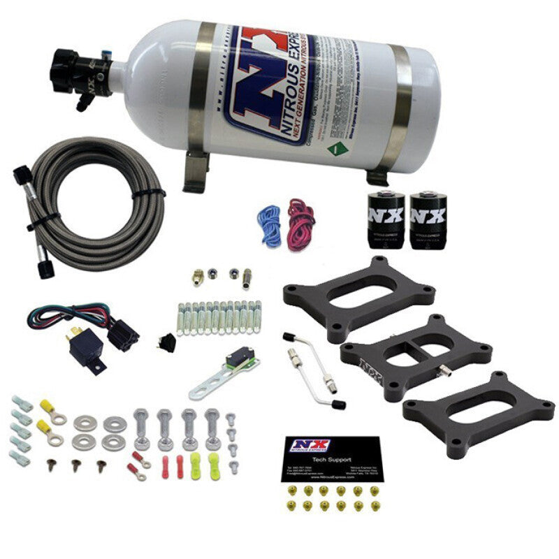 Nitrous Express Holley 2-BBL Tri-Power (3 Plates) Gasoline (50-300hp)