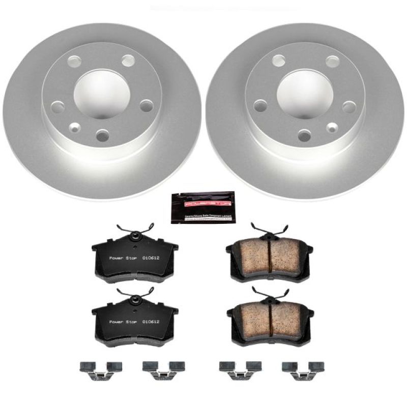 PowerStop Power Stop 02-06 Audi A4 Rear Z23 Evolution Sport Coated Brake Kit