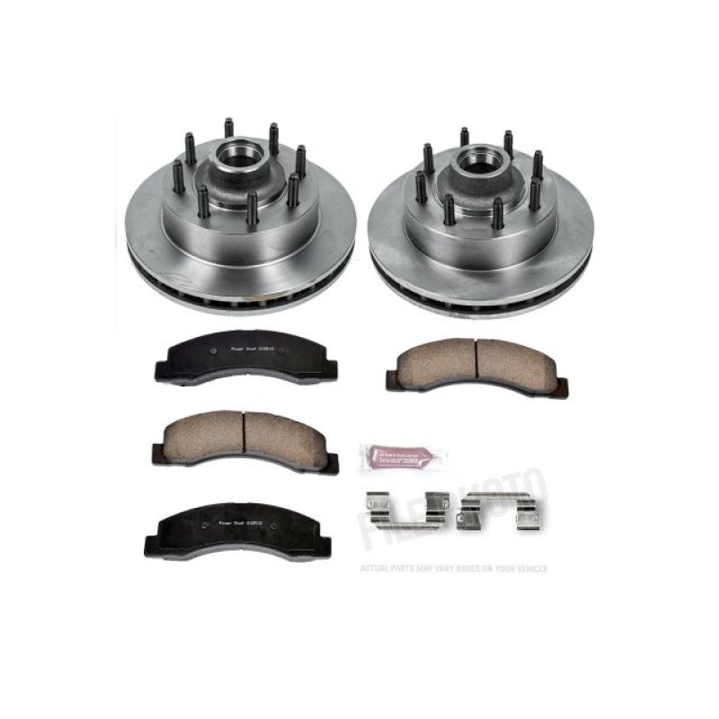 PowerStop Power Stop 99-02 Ford F-350 Super Duty Front Autospecialty Brake Kit