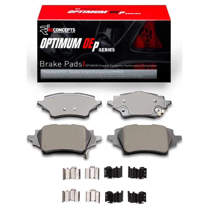 R1 Concepts R1 2018-2022 Toyota C-HR Rear R1 Optimum OE Pads & Hardware Kit