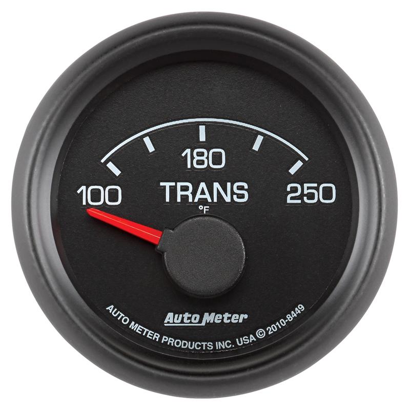 Autometer Factory Match Ford 52.4mm Short Sweep Electronic 100-250 Deg F Transmission Temp Gauge