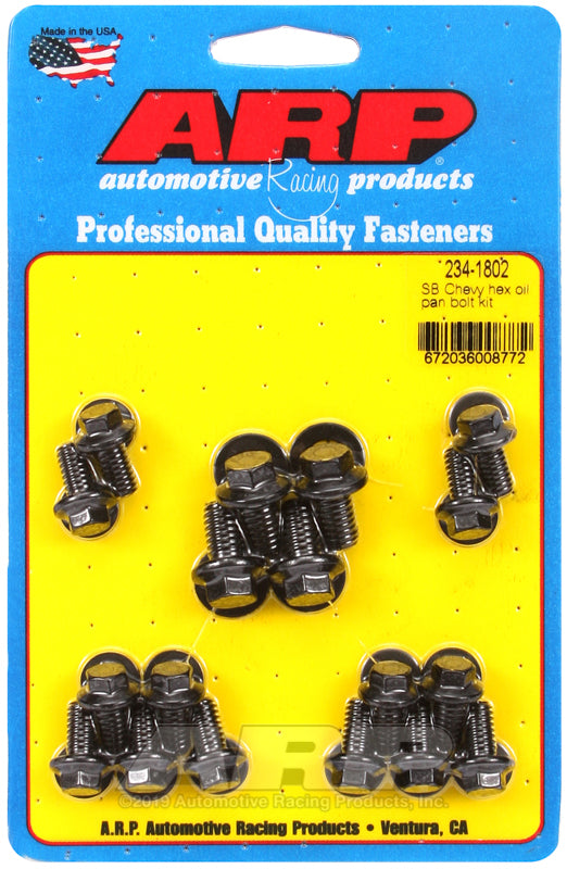 ARP SB Chevy 265-400 Oil Pan Hex Bolt Kit