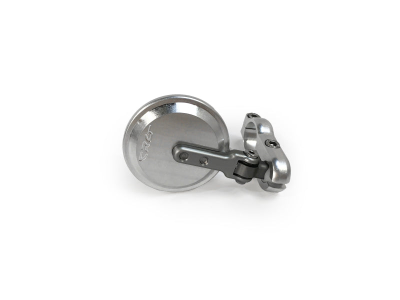 CRG Constructors CRG Blindsight Folding 2 in. Round Bar-End Mirror - Silver