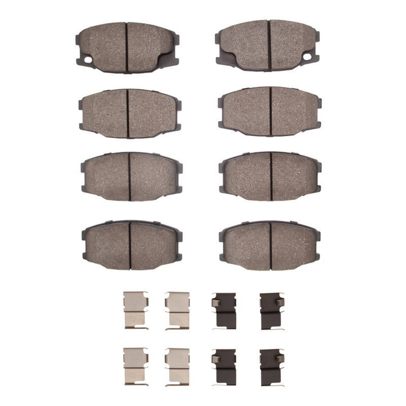 R1 Concepts R1 1995-2004 Mitsubishi Fuso FE Front/Rear R1 Super Duty Pads & Hardware Kit