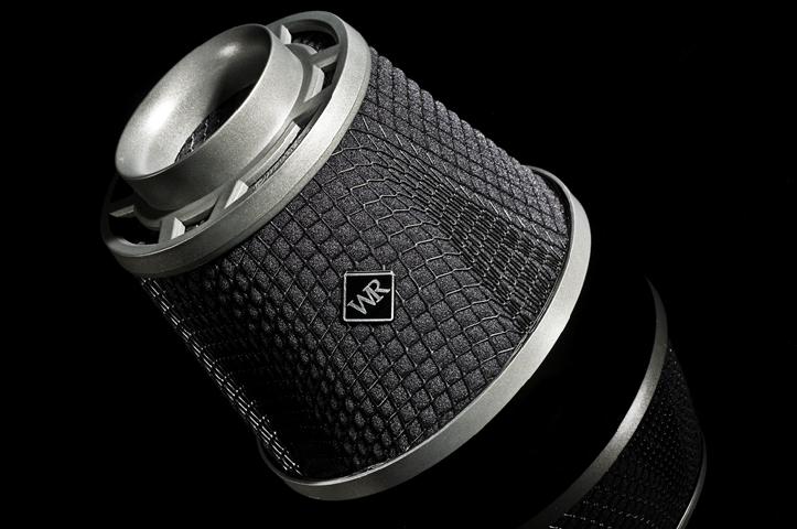 Weapon R 4in Dragon Air Filter Gunmetal Cage (w/ Coupler/Clamp) Black Foam Filter
