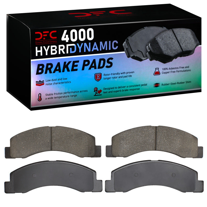 DFC 99-05 Ford F-350 Super Duty 4WD Front 4000 Hybridynamic Brake Pads