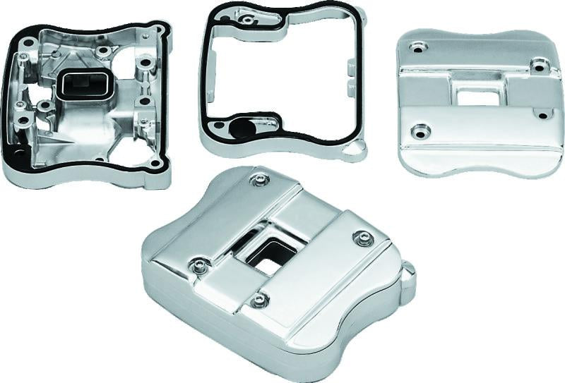 Bikers Choice 84-99 Evo Custom Models / 86-99 XL Chrome Rocker Box Kit