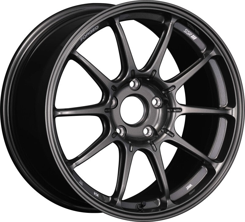 SSR GTX01 FORGED 20x10.5 +10 5x112 GT GUNMETAL WHEEL