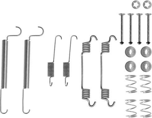 TEXTAR 97011800 Brake Shoe Fitting Kit