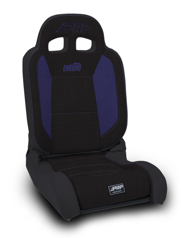 PRP Seats PRP EnduroDaily Reclining Suspension Seat - Black/Purple Tweed - Passenger