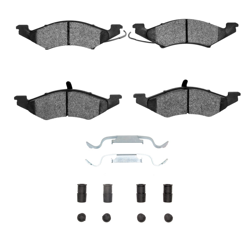 R1 Concepts R1 83-83 Mercury LYNX Front Semi Met Pads & Hardware Kit