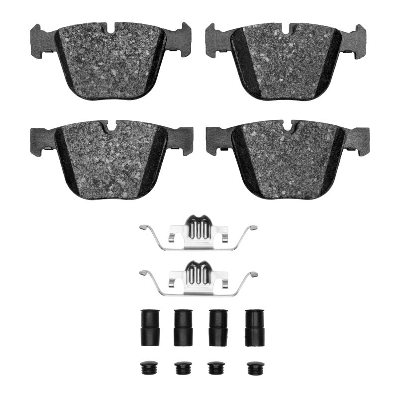 R1 Concepts R1 10-19 BMW X6 Rear Semi Met Pads & Hardware Kit