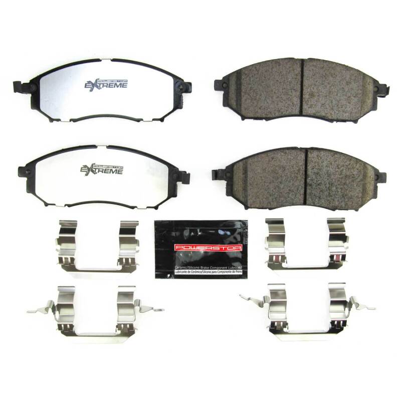 PowerStop Power Stop 06-12 Infiniti FX35 Front Z26 Street Brake Pads w/Hardware
