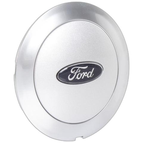 GENUINE FORD 1352321 FIESTA MK6 FUSION 15" ALLOY WHEEL CENTRE CAP SILVER SINGLE