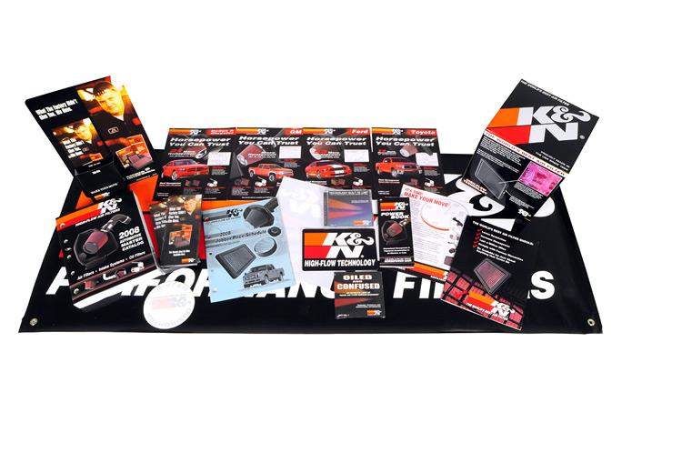 K&N Engineering K&N Promotional Decal/Sticker Pack
