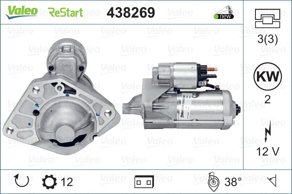 VALEO VAL438269 Starter