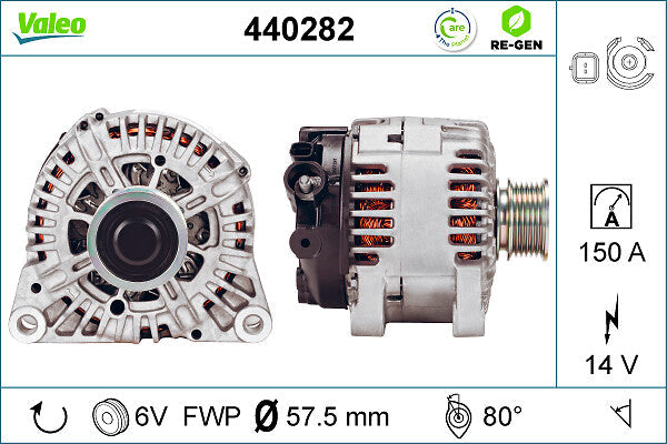 VALEO VAL440282 Alternator