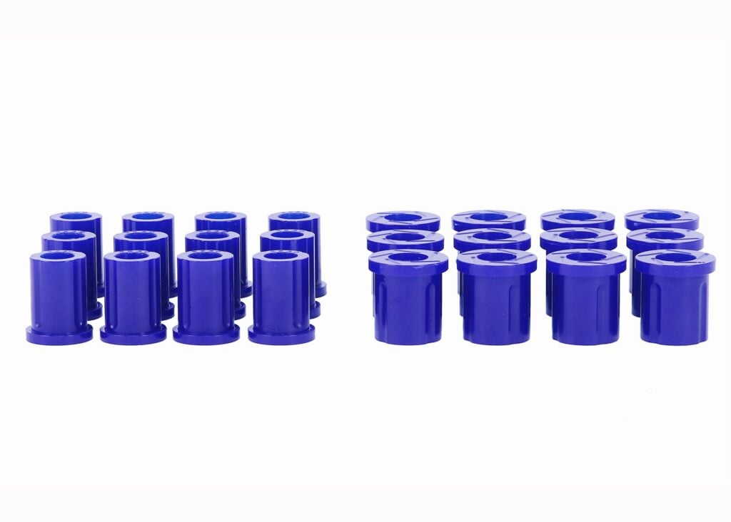 SuperPro KIT023K SuperPro"¯ Toyota Land Cruiser 40/45/47 Series Front & Rear Leaf Spring Bushing Kit 24 Bushes