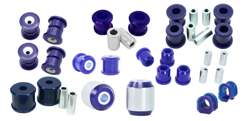 SuperPro KIT130ADJK Performance & Alignment Bushing Kit for Mazda RX"7 FD (1992 - 1999)