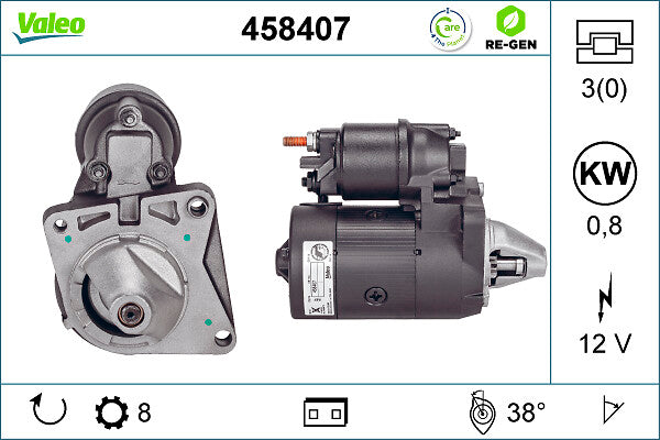 VALEO VAL458407 Starter