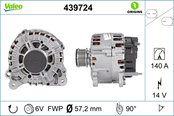 VALEO VAL439724 Alternator